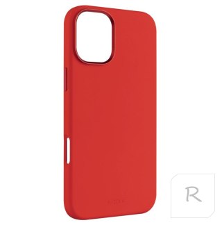 Fixed MagFlow | Back cover | Apple | iPhone 16 Plus | Liquid silicon | Red