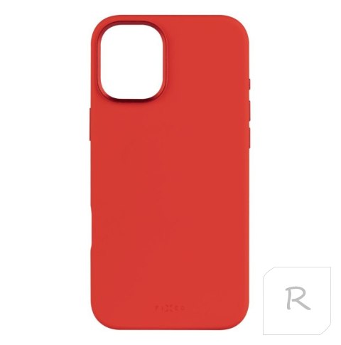 Fixed MagFlow | Back cover | Apple | iPhone 16 Plus | Liquid silicon | Red