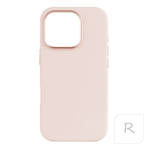 Fixed MagFlow | Back cover | Apple | iPhone 16 Pro | Liquid silicon | Pink