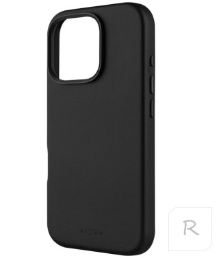 Fixed MagLeather | Back cover | Apple | iPhone 16 Pro | Leather | Black