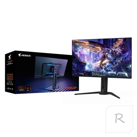 Gigabyte | AORUS FO32U2P EK1 | 31,5 " | UHD | 16:9 | 240 Hz | 0,03 ms | 3840 x 2160 pikseli | 250 cd/m² | Porty HDMI w liczbie 2