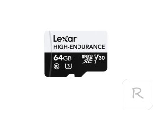 Lexar | Karta pamięci flash | High-Endurance | 64 GB | microSDHC | Klasa pamięci flash UHS-I