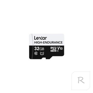 Lexar | Karta pamięci flash | Wysoka wytrzymałość | 32 GB | microSDHC | Klasa pamięci flash UHS-I