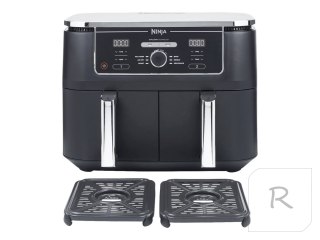 Ninja AF400EU Air fryer, Double, Black NINJA