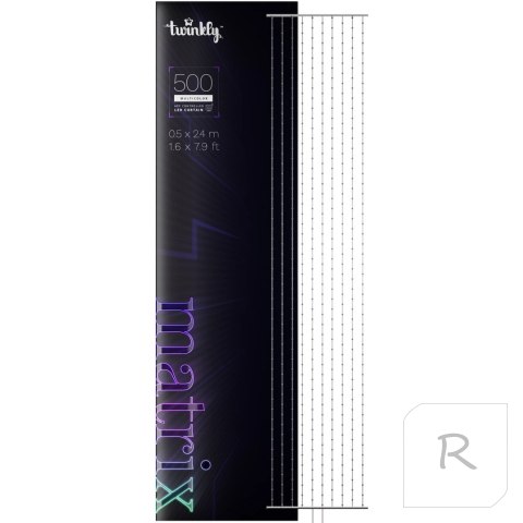 Twinkly|Matrix Smart LED Lights 500, 0.5x2.4m|RGB Multicolor