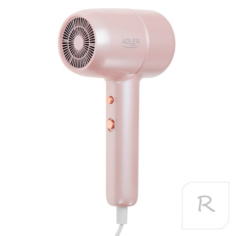 Adler Hair Dryer | AD 2279p | 1800 W | Number of temperature settings 2 | Ionic function | Pink