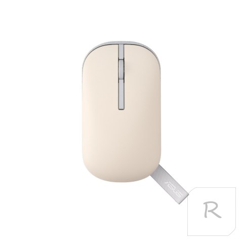 Asus Marshmallow Mouse | MD100 | Mouse | 2.4 GHz, Bluetooth | Beige