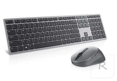 Dell | Premier Multi-Device Keyboard and Mouse | KM7321W | Keyboard and Mouse Set | Wireless | Batteries included | EN/LT | Tita