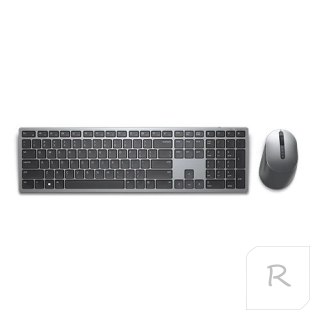 Dell | Premier Multi-Device Keyboard and Mouse | KM7321W | Keyboard and Mouse Set | Wireless | Batteries included | EN/LT | Tita