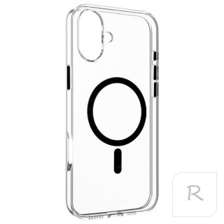 Fixed | MagPurity | Back Cover | Apple | iPhone 16 Plus | TPU | Clear, Black