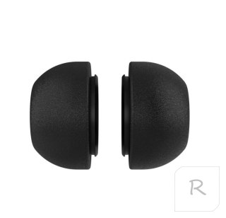 Fixed Plugs Pro, 2 sets, size M | Plugs | Apple | Airpods Pro/Pro 2 | Foam | Black