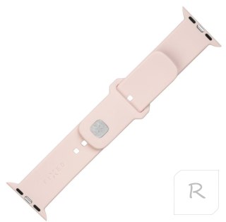 Fixed | Sporty Strap Set for Apple Watch 38/40/41 mm | 160-225 mm | Pink | Silicone