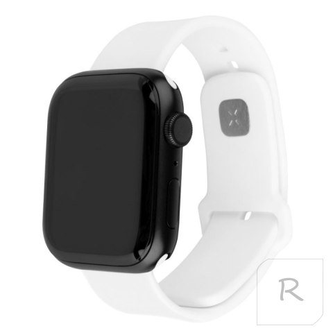 Fixed | Sporty Strap Set for Apple Watch 38/40/41 mm | 160-225 mm | White | Silicone