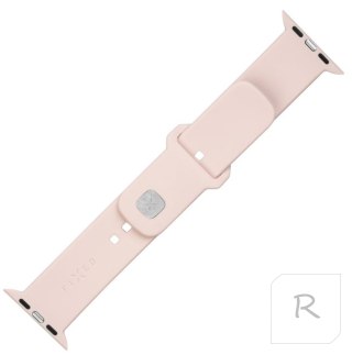 Fixed | Sporty Strap Set for Apple Watch 42/44/45 mm | 170-235 mm | Pink | Silicone