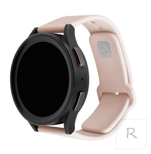 Fixed | Sporty Strap Set with Quick Release 22mm for Smartwatch | 160-235 mm | Pink | Silicone