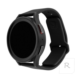 Fixed | Sporty Strap Set with Quick Release 22mm for smartwatch | 160-235 mm | Black | Silicone