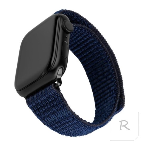 Fixed | Sporty Strap for Apple Watch 38/40/41mm | 160-210 | Dark blue | Nylon