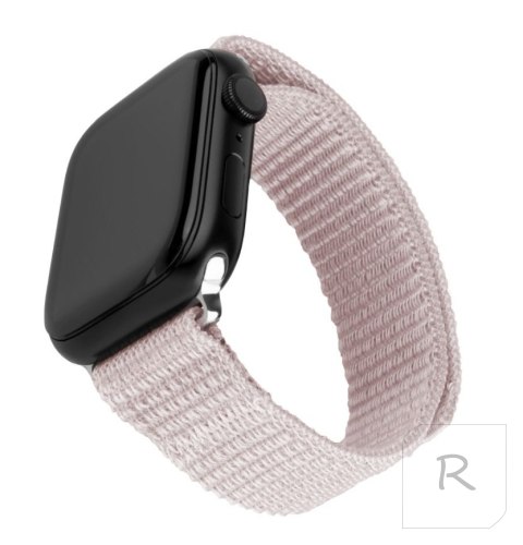 Fixed | Sporty Strap for Apple Watch 38/40/41mm | 60-210 mm | Rose gold | Nylon