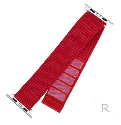 Fixed | Sporty Strap for Apple Watch Ultra 49mm | 160-210 mm | Red | Nylon