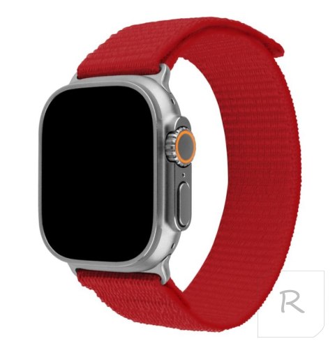 Fixed | Sporty Strap for Apple Watch Ultra 49mm | 160-210 mm | Red | Nylon