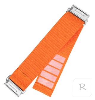 Fixed | Sporty Strap for Garmin QuickFit 26mm | 160-210 mm | Orange | Nylon