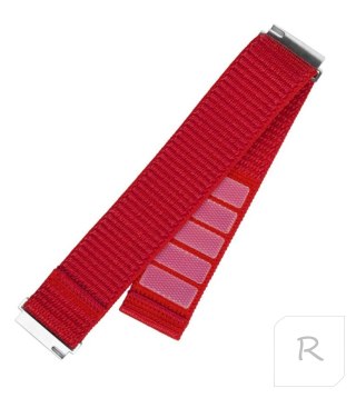 Fixed | Sporty Strap with Quick Release 22mm for Smartwatch | 160-210 mm | Red | Nylon