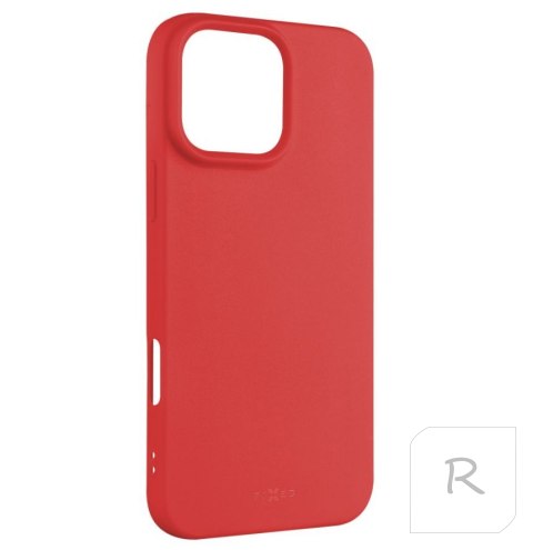 Fixed Story | Back cover | Apple | iPhone 16 Pro Max | Rubberized | Red