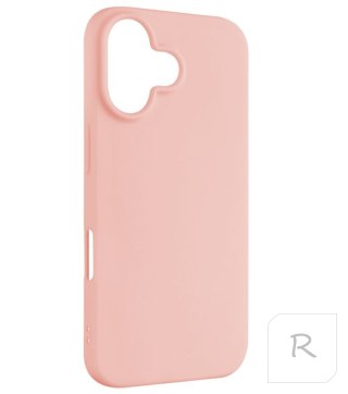 Fixed Story | Back cover | Apple | iPhone 16 | Rubberized | Pink