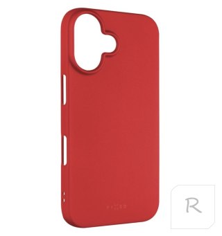 Fixed Story | Back cover | Apple | iPhone 16 | Rubberized | Red