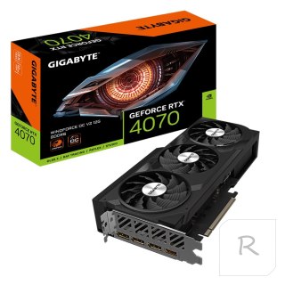 Gigabyte GeForce RTX 4070 WINDFORCE OC V2 12G | NVIDIA | 12 GB | GeForce RTX 4070 | GDDR6 | HDMI ports quantity 1 | PCI-E 4.0 |