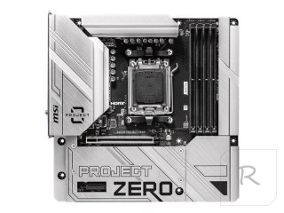 MSI | B650M PROJECT ZERO | Processor family AMD | Processor socket AM5 | DDR5 | Supported hard disk drive interfaces M.2, SATA |