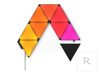 Nanoleaf|Shapes Black Triangles Starter Kit (9 panels)|42 W|WiFi