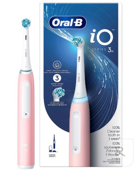 Oral-B Electric Toothbrush | iO3N | Rechargeable | For adults | Number of brush heads included 1 | Number of teeth brushing mode