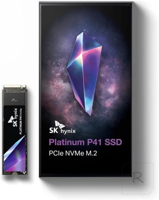 SK Hynix Platinum P41 SSD | 500 GB | SSD form factor M.2 2280 | Solid-state drive interface PCIe Gen4x4 | Read speed 7000 MB/s |