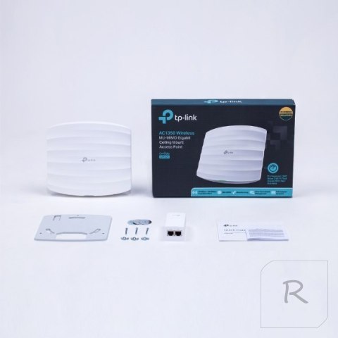 TP-LINK | EAP225 | Access Point | 802.11ac | 2.4GHz/5GHz | 450+867 Mbit/s | 10/100/1000 Mbit/s | Ethernet LAN (RJ-45) ports 1 |