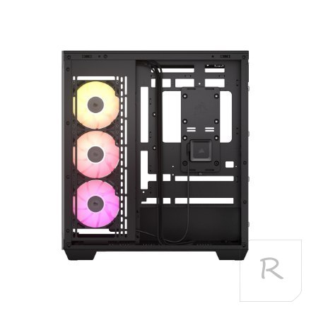 Corsair PC Case | iCUE LINK 3500X RGB | Black | Mid-Tower | Power supply included No | ATX