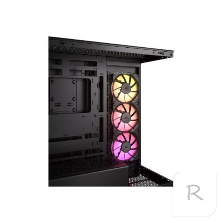 Corsair PC Case | iCUE LINK 3500X RGB | Black | Mid-Tower | Power supply included No | ATX