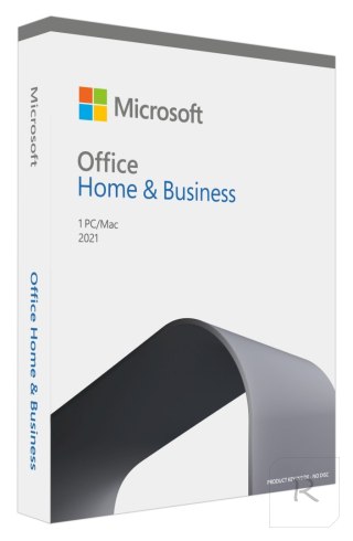 Microsoft | Office Home and Business 2021 | T5D-03511 | FPP | Angielski | EuroZone Medialess