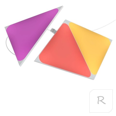 Nanoleaf | Shapes Triangles Expansion Pack (3 panels) | 1 x 1.5 W | 16M+ colours