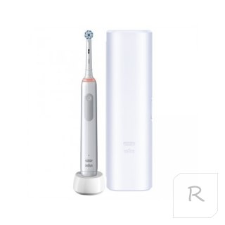 Oral-B | Pro3 3500 Czułe Czyszczenie | Elektryczna szczoteczka do zębów | Niestandardowy | Dla dorosłych | biały | 1 Końcówka W