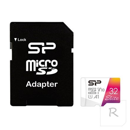 Silicon Power | Karta pamięci microSDHC UHS-I | Elite | 32 GB | microSDHC/SDXC | Pamięć flash klasy 10