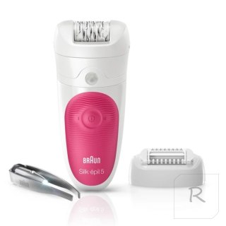 Braun | Epilator | Silk-épil 5 SE5500 | Operating time (max) 30 min | Bulb lifetime (flashes) Not applicable | Number of power l