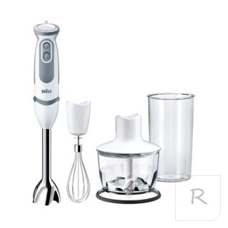 Braun | MQ 5235 | 1000 W | MultiQuick 5 Vario Blender | Hand Blender | Number of speeds 21 | Chopper | White