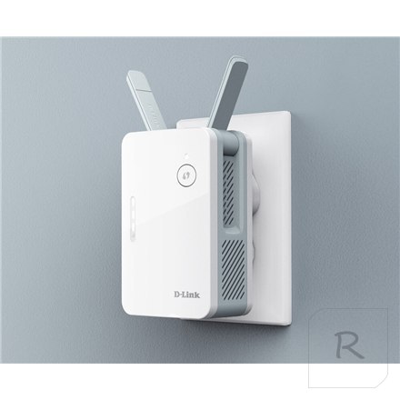 D-Link | Wzmacniacz sygnału Mesh AX1500 | E15/E | 802.11ac | 300+1200 Mbit/s | 10/100/1000 Mbit/s | Porty Ethernet LAN (RJ-45) 1