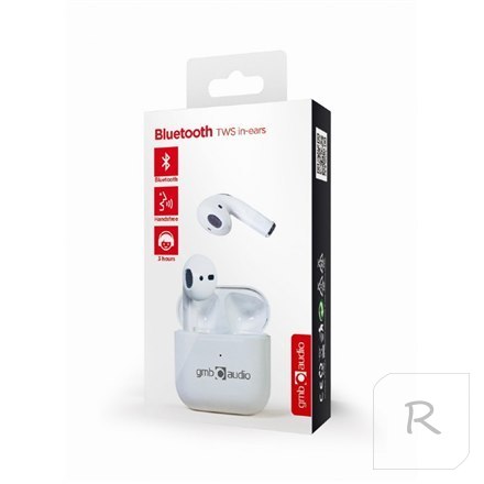 Gembird | TWS Earbuds Valletta | TWS-MLA-GW | Bluetooth | White