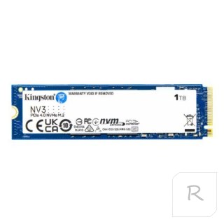 Kingston | Solid state drive | 1 TB | NV3 | M.2 | PCIe 4.0 x4 (NVMe)