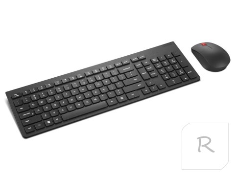 Lenovo Essential Wireless Combo Keyboard & Mouse Gen2 | Keyboard and Mouse Set | 2.4 Ghz | Russian/Cyrillic | Black