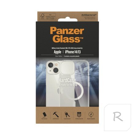 Pokrowiec na telefon PanzerGlass | MagSafe Apple iPhone 14 | Przeźroczysty