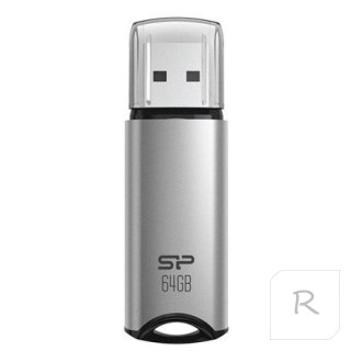 Silicon Power | Pamięć USB | Marvel Series M02 | 64 GB | Typ-A USB 3.2 Gen 1 | Srebrny