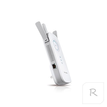 TP-LINK | RE450 | Extender | 802.11ac | 2.4GHz/5GHz | 450+1300 Mbit/s | 10/100/1000 Mbit/s | Porty Ethernet LAN (RJ-45) 1 | MU-M